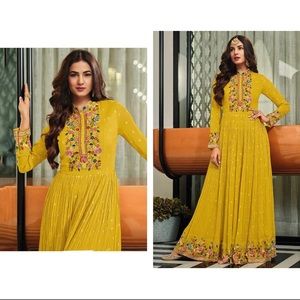 Yellow Indian 3 Pieces Set